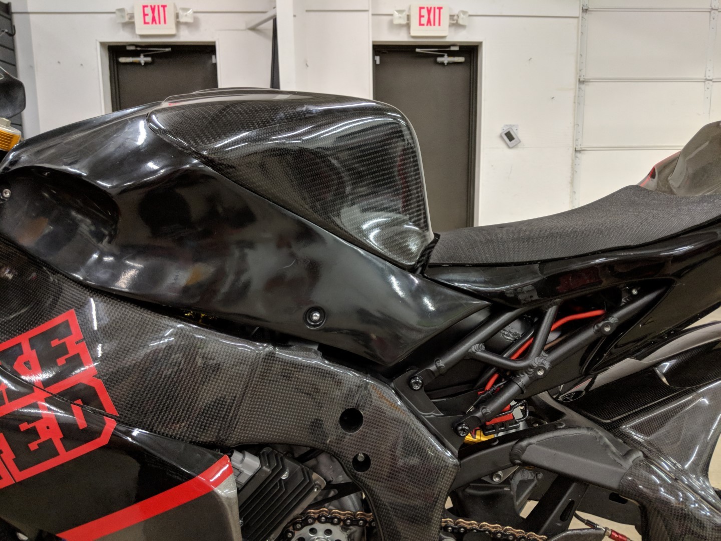 SE Moto 2011 21 Kawasaki ZX 10R ZX 10RR Tank Shroud Cover SE ZX 10R Shroud